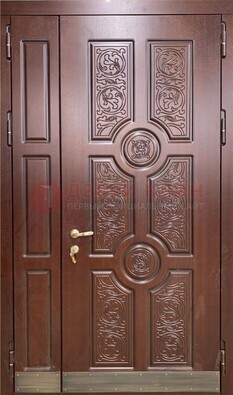 Парадная металлическая дверь с узором ДПР-74 в Химках