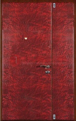 Красная тамбурная дверь ДТМ-33 в Химках