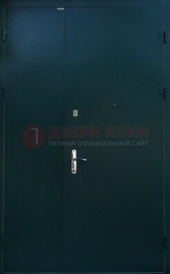 Черная тамбурная дверь ДТМ-36 в Химках
