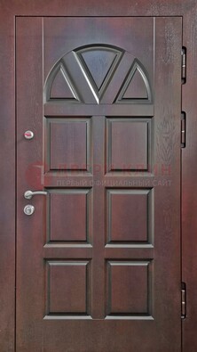 Уличная стальная дверь с виноритом ДВТ-166 в Химках