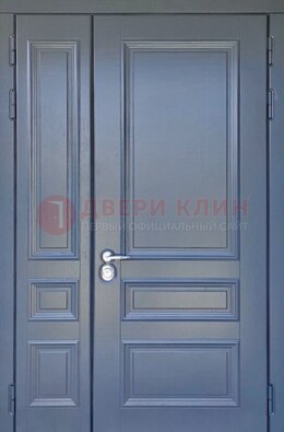 Темно-серая железная дверь с виноритом ДВТ-242 в Химках