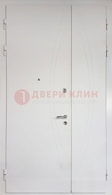 Современная полуторная стальная дверь с МДФ панелью ПЛ-25 в Химках